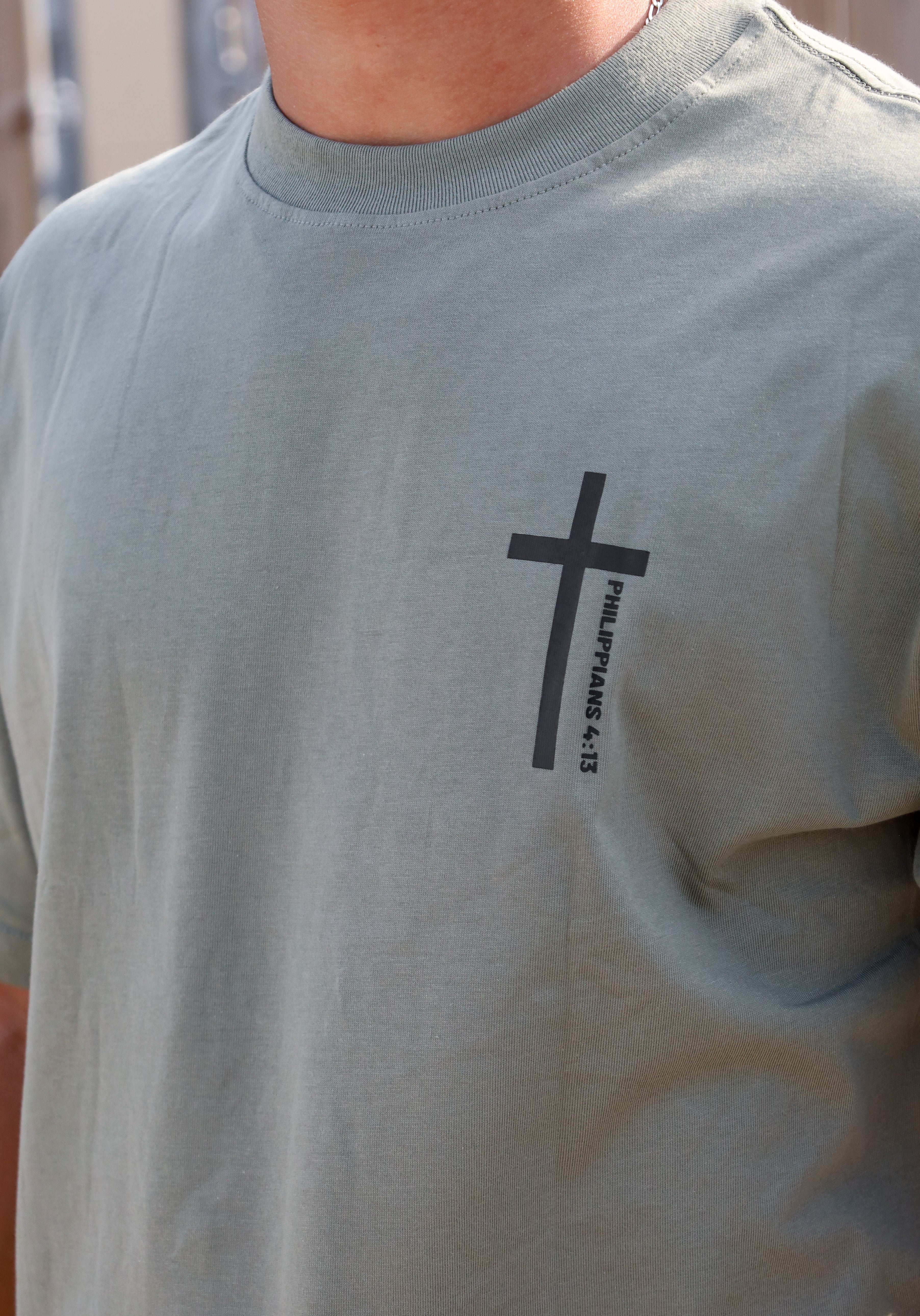 2024 Cross Sweatshirt, Philippians 4:13